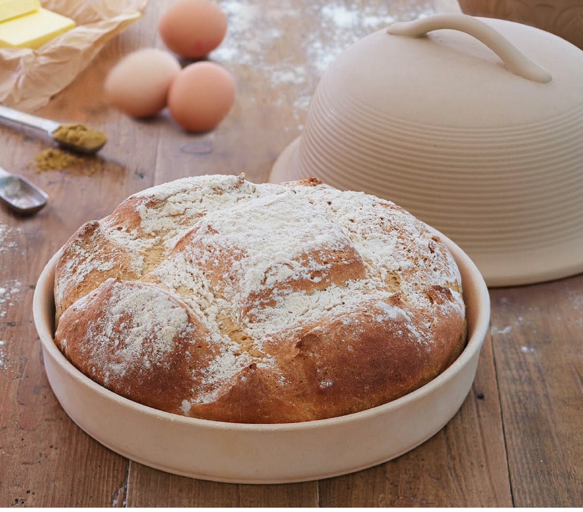 Bread Baking Cloche Designed to Prove and Bake Bread Artisan -  Sweden