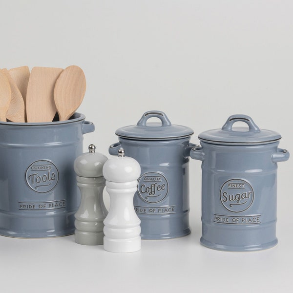 Kitchen Storage Jars Etsy UK