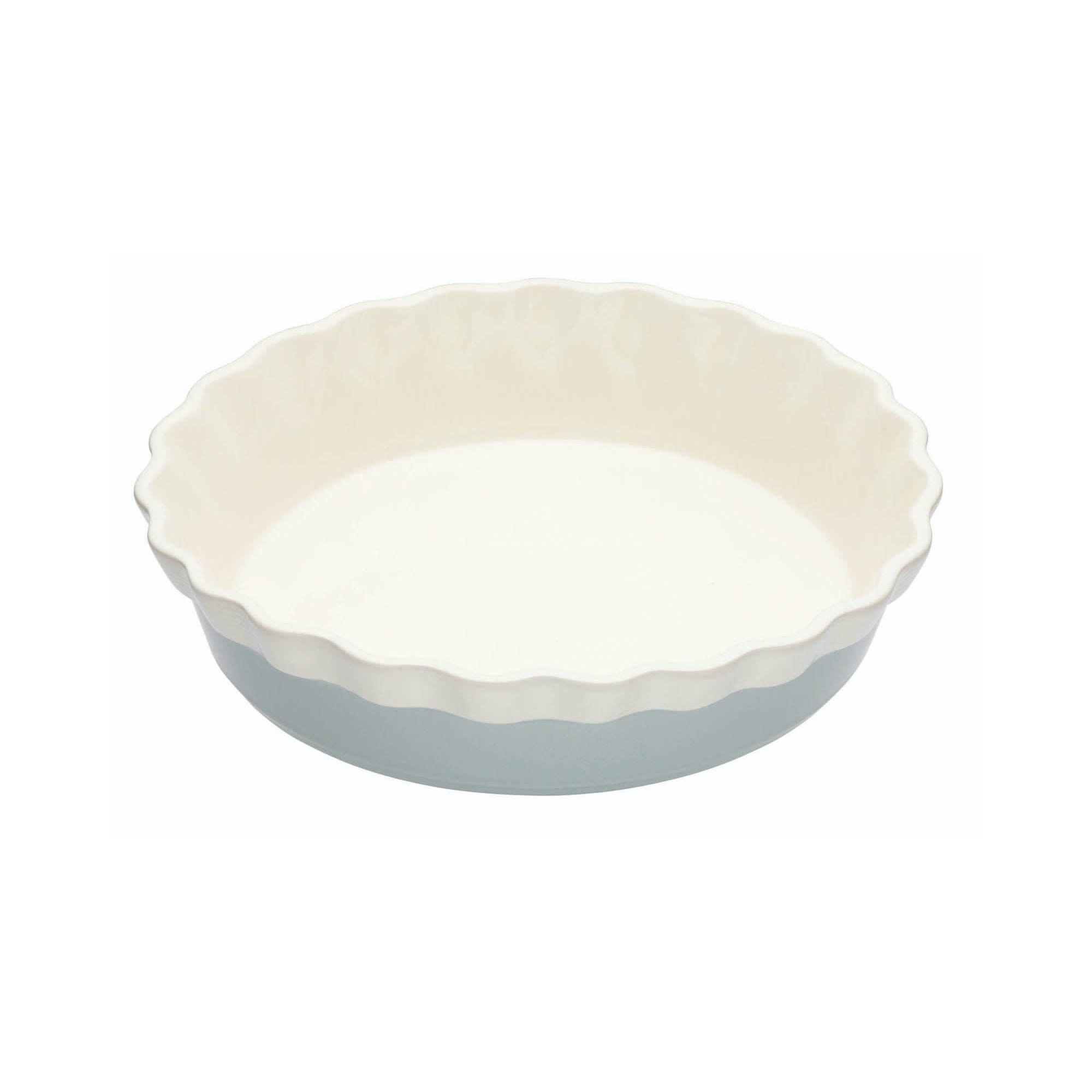 Baking Food & Fermenting Country Pie Dish a 26cm Traditional Round Pie Dish with a Pretty Fluted