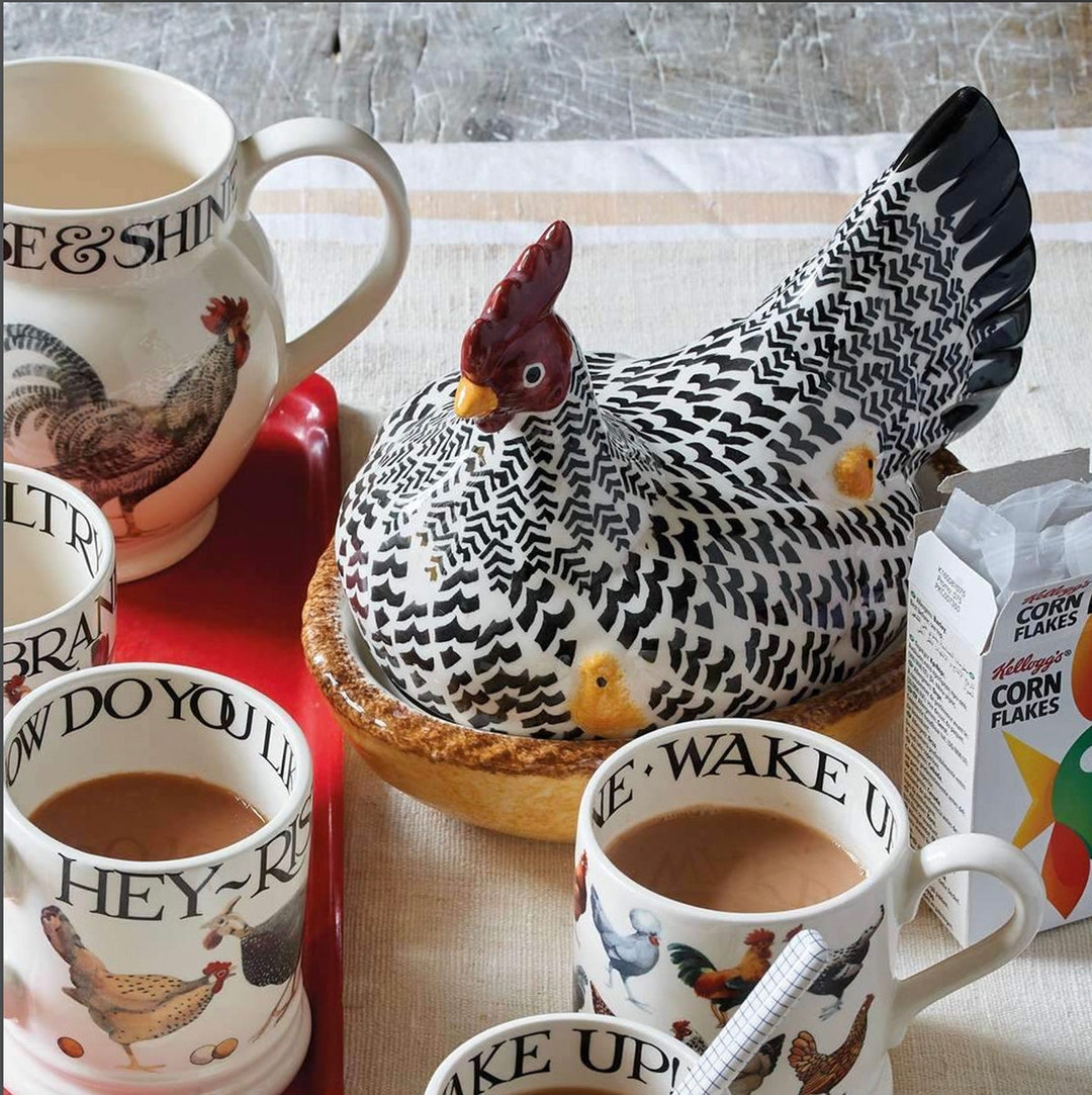 Clucking With Charm Emma Bridgewater Black Toast Silver Etsy UK