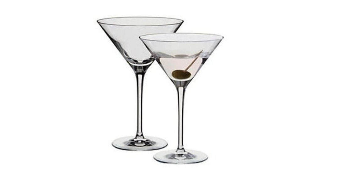 Dartington Crystal Wine & Bar Martini Glasses Set of 2 Cocktail
