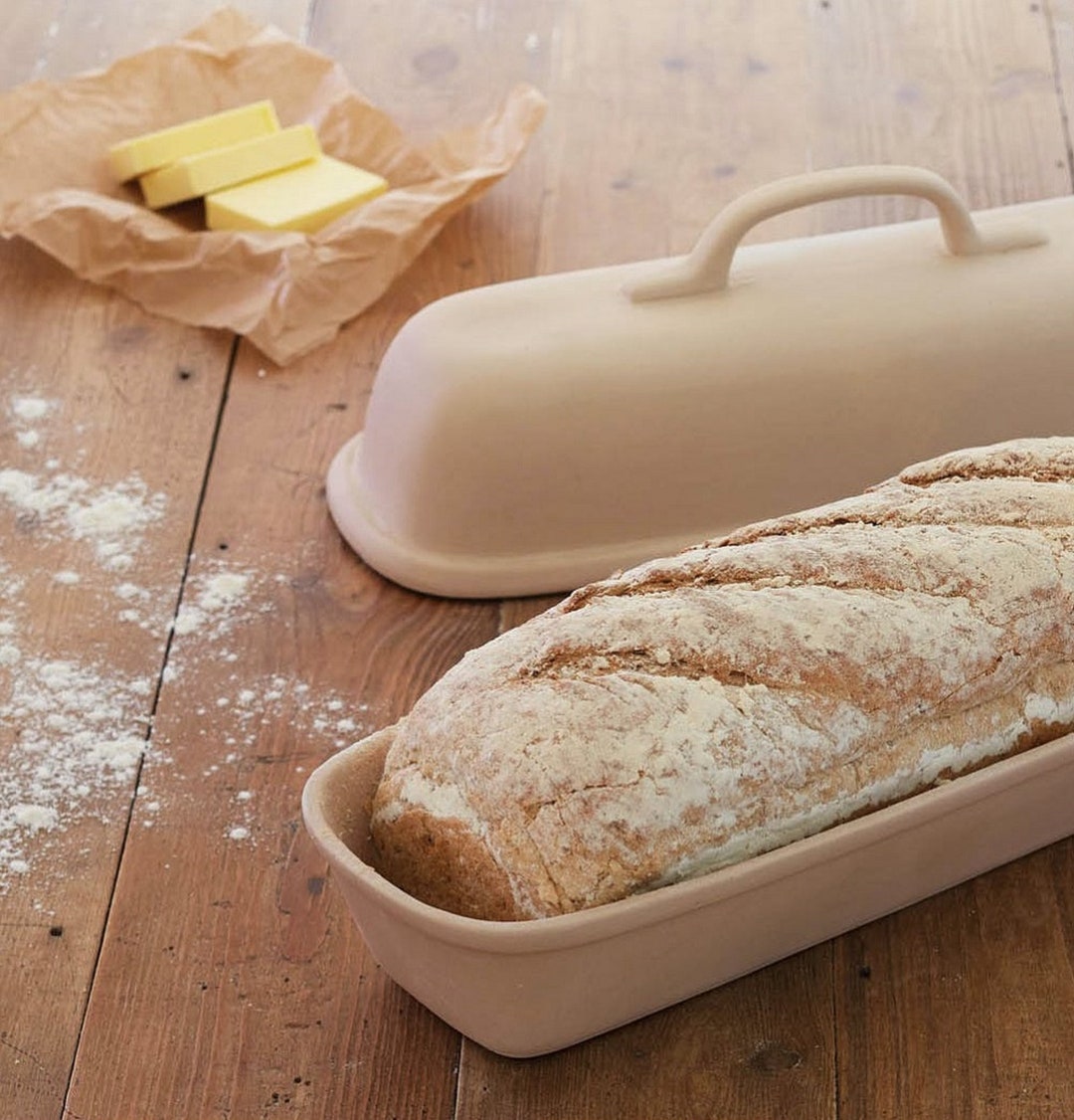 Bread Baking Cloche Designed to Prove and Bake Bread. Artisan Bread at