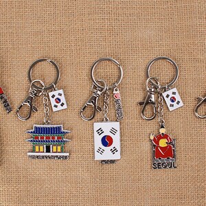 Korean Heritage Keychains – Seoul Tower, Gyeongbokgung Palace/ Landmark ...