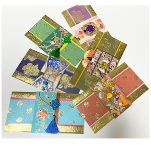 Korean Traditional Design Envelope With  paper / Korea Gifts / envelope