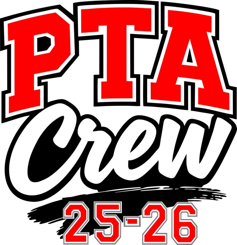 PTA Crew 2025, 2026 Svg | | Svg, Png, Dxf, Eps - Etsy