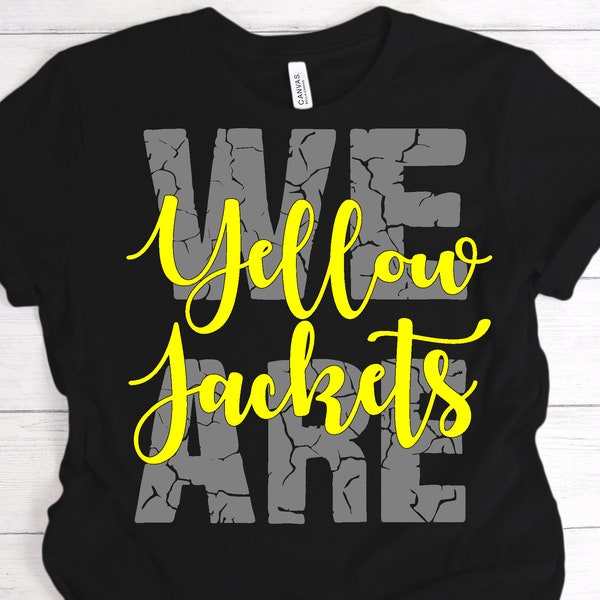 We Are Yellow Jackets Svg | Svg, Png, Dxf, Eps | Yellowjackets svg, Yellowjackets png, go Yellowjackets svg, Hornets png, Hornets svg