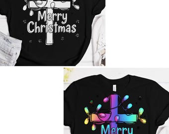 手書きのメリークリスマスクロスSVG | SVG、PNG、DXF、EPS | クリスマスPNG昇華