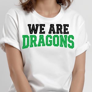 Distressed We Are Dragons / Go Dragons Svg Set | Svg, Png, Dxf, Eps | Dragons svg, Dragons baseball, Dragons basketball, Dragons football
