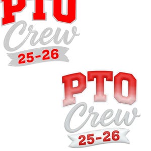 PTO Crew 2025-2026 (svg, png, dxf, eps) (Digital Download)