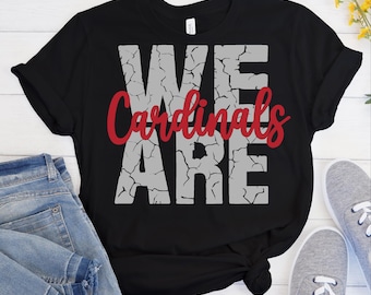 We Are Cardinals Bundle | Svg, Png, Dxf, Eps | FREE 3D Colorful Sublimation PNG | S 3eparate Designs (Digital Download)