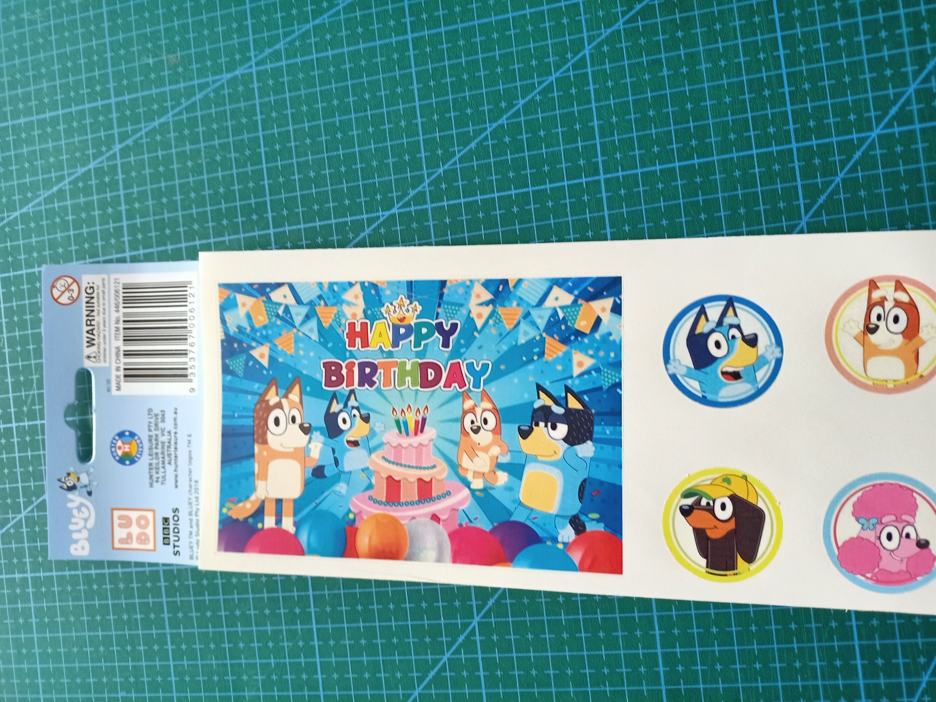 Bluey Card - Etsy