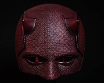 Réplica 3D del casco, máscara y capucha de Daredevil Born Again