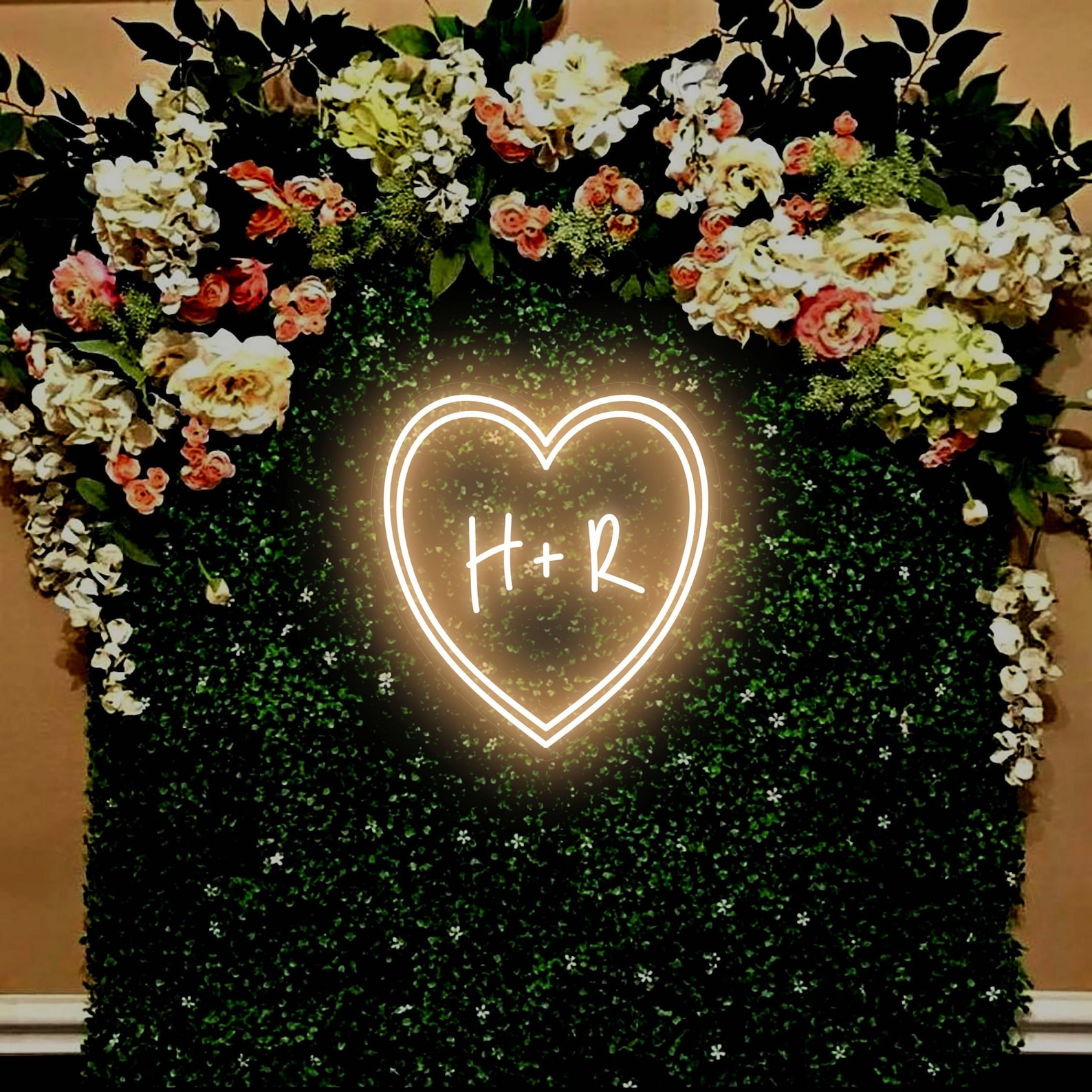 Image of Wedding Symbol Neon Sign