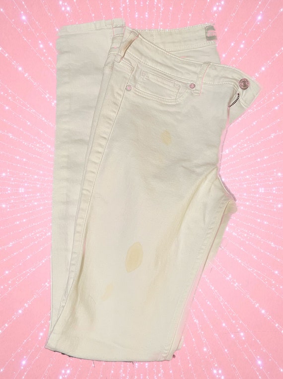 Abercrombie \u0026 Fitch White Jeans - Etsy