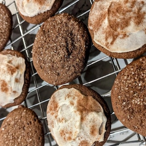 Soft and Chewy Gingerbread Drop Cookies, One Dozen (12)