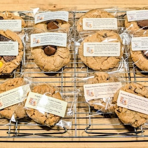 Peanut Butter Cookies, One Dozen (12), Multiple Assorted Varieties Available