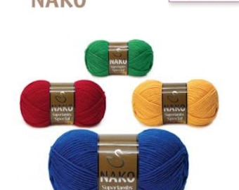 Nako Superlambs Special, Worsted Yarn, Wool&Premium Yarn, Cardigan Yarn, Home Textile Yarn, Beret Yarn, Winter Yarn