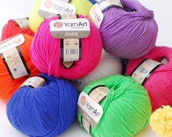 Yarnart Jeans, Baby Yarn, All Baby Products, Doll Yarn, Amigurumi Yarn, AntiPilling Acrylic Yarn, Blanket Yarn