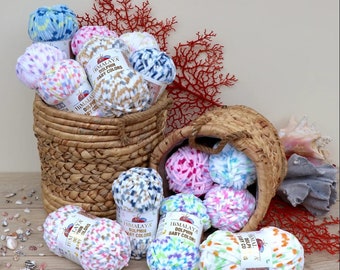 Himalaya Dolphin Baby Colors, 100g, 120m, Polyester Blend Yarns, Cardigans-Sweaters Yarn, Home Textiles Yarn, Autumn-Winter Products