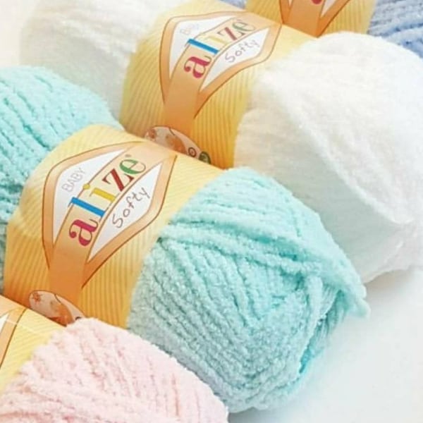 Alize Softy, Fil pour bébé, Fil doux, Produits pour bébé, Vêtements pour bébé, Accessoires pour bébé, Patron pour bébé