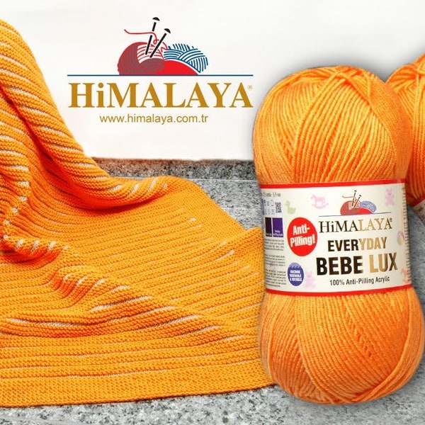 Himalaya Everyday Bebe Lux, Anti-Pilling Yarn, Baby Yarn, Crochet Yarn, Turkish Yarn, Acrylic Yarn