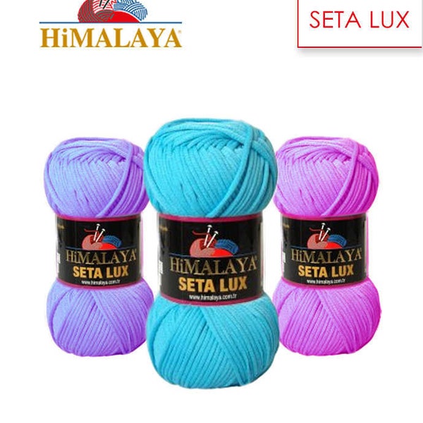 Himalaya Seta Lux, Cardigan Yarn, 4 Seasons Yarn, Shawl Yarn, Home Textile Yarn, Scarves Yarn, Beret Yarn, Scarf Yarn, Bruise Yarn