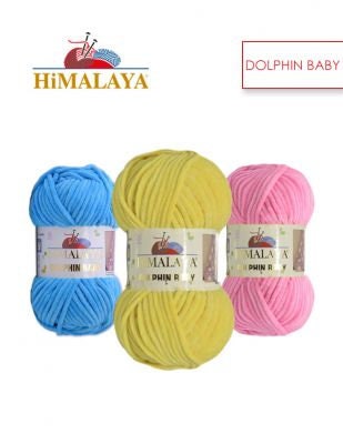 Himalaya Dolphin Baby, Baby Yarn, Knitting Baby, Velvet Yarn, Crochet Yarn,  Baby Blanket