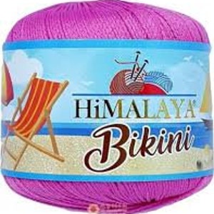 Himalaya Bikini, Summer Yarn, Bikini Yarn, Swimsuit Yarn, Swimwear Yarn, Pareo Dress, Lingerie Yarn, 100% Polyamid Yarn