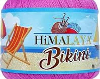 Himalaya Bikini, Summer Yarn, Bikini Yarn, Swimsuit Yarn, Swimwear Yarn, Pareo Dress, Lingerie Yarn, 100% Polyamid Yarn
