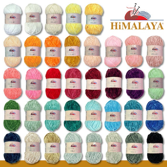 Himalaya DOLPHIN BABY. the Softest Baby Yarn, Baby Blanket Yarn, Chunky Yarn,  Bulky Yarn Velvet Yarn Velvetine DSH 
