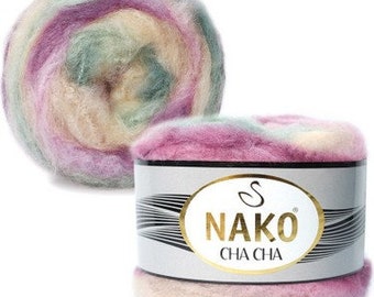 Nako Cha Cha, Cardigan Yarn, Sweater Yarn, Shawl Yarn, Home Textile Yarn, Scarf Yarn, Beret Yarn, Accessory Materials Yarn