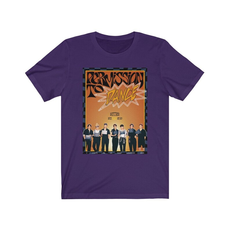 Permission to Dance Bts Challange Butter Shirt PTD on