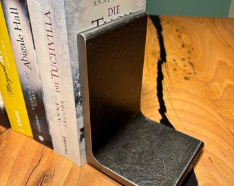 Winkelstahl Buchstütze 150 x 100 x 10 mm - Stabile Massive Buchstützen