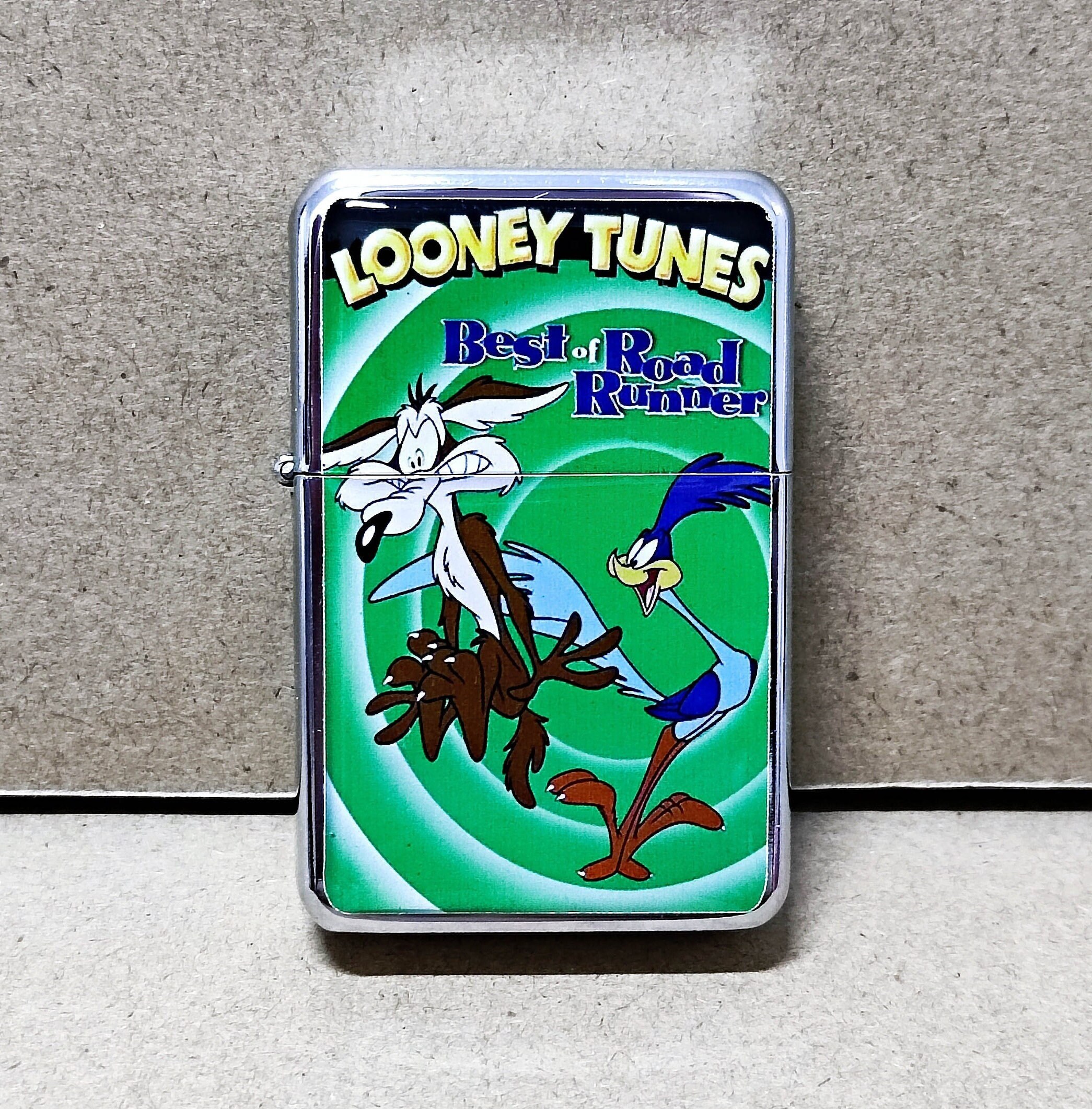 激レア‼︎ LOONEY TUNES ‼︎ ROAD RUNNER‼︎ Vintage Looney Tunes Acme Road Runner WB Windproof FREE