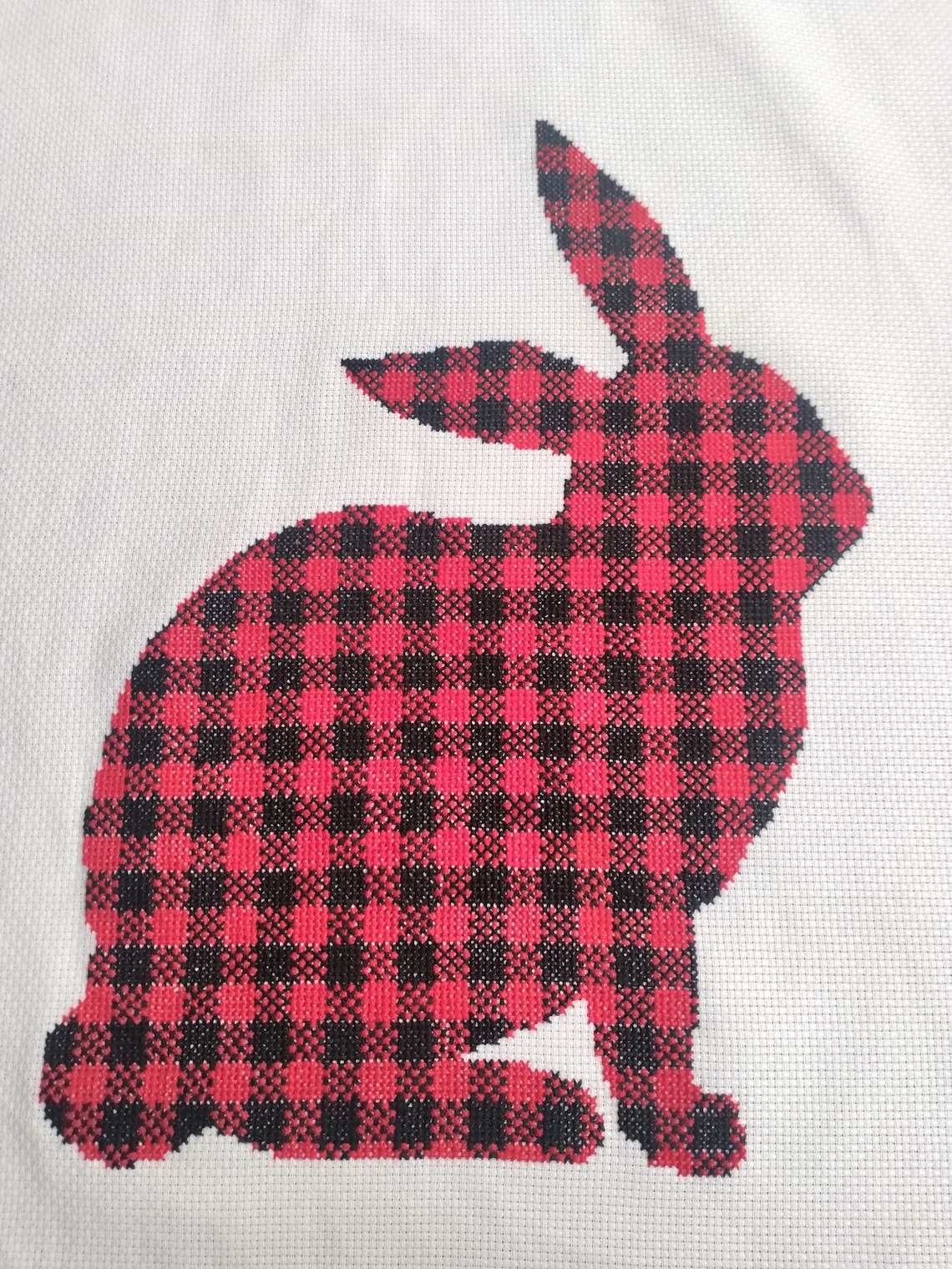 Rabbit Cross Stitch Pattern, Rabbit, Cross Stitch Pattern, Modern Cross