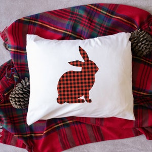 Rabbit Cross Stitch Pattern, Rabbit, Cross Stitch Pattern, Modern Cross Stitch, Red And Black,