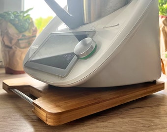 Gleitbrett aus Bambus Holz geeignet für Thermomix