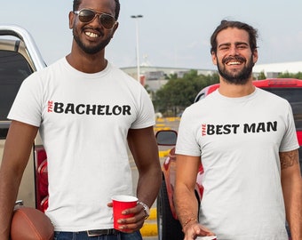 Der Junggeselle - Junggesellenabschied T-Shirt - Cool, bequem, toller Sitz, einzigartige Junggesellenabschied Trauzeugen Trauzeugen Shirts für Hochzeit, Wochenende, Reise