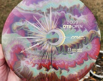 Axiom Eclipse Envy – OTB Open 2023 – individuell gefärbter Glow Disc Golf Putter – neu, nie geworfen