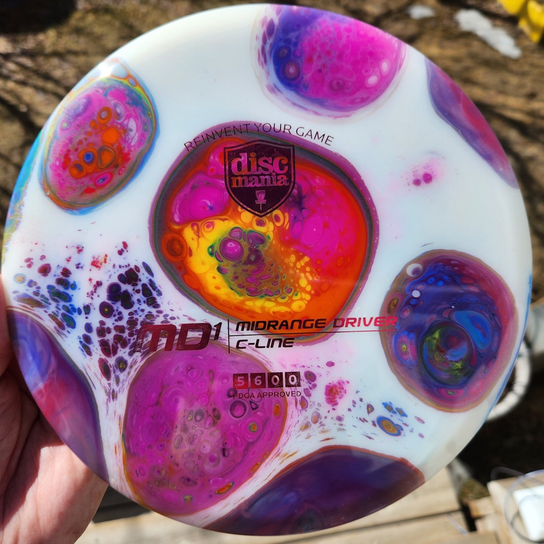 Discmania C Line MD1 Custom Dyed Disc Golf Midrange Disc Etsy