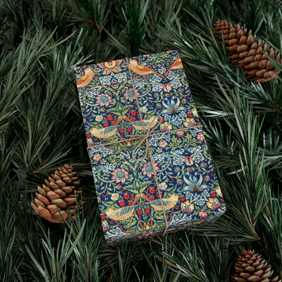 William Morris Gift Wrap Papers Elegant Wrapping Paper 3 Sizes