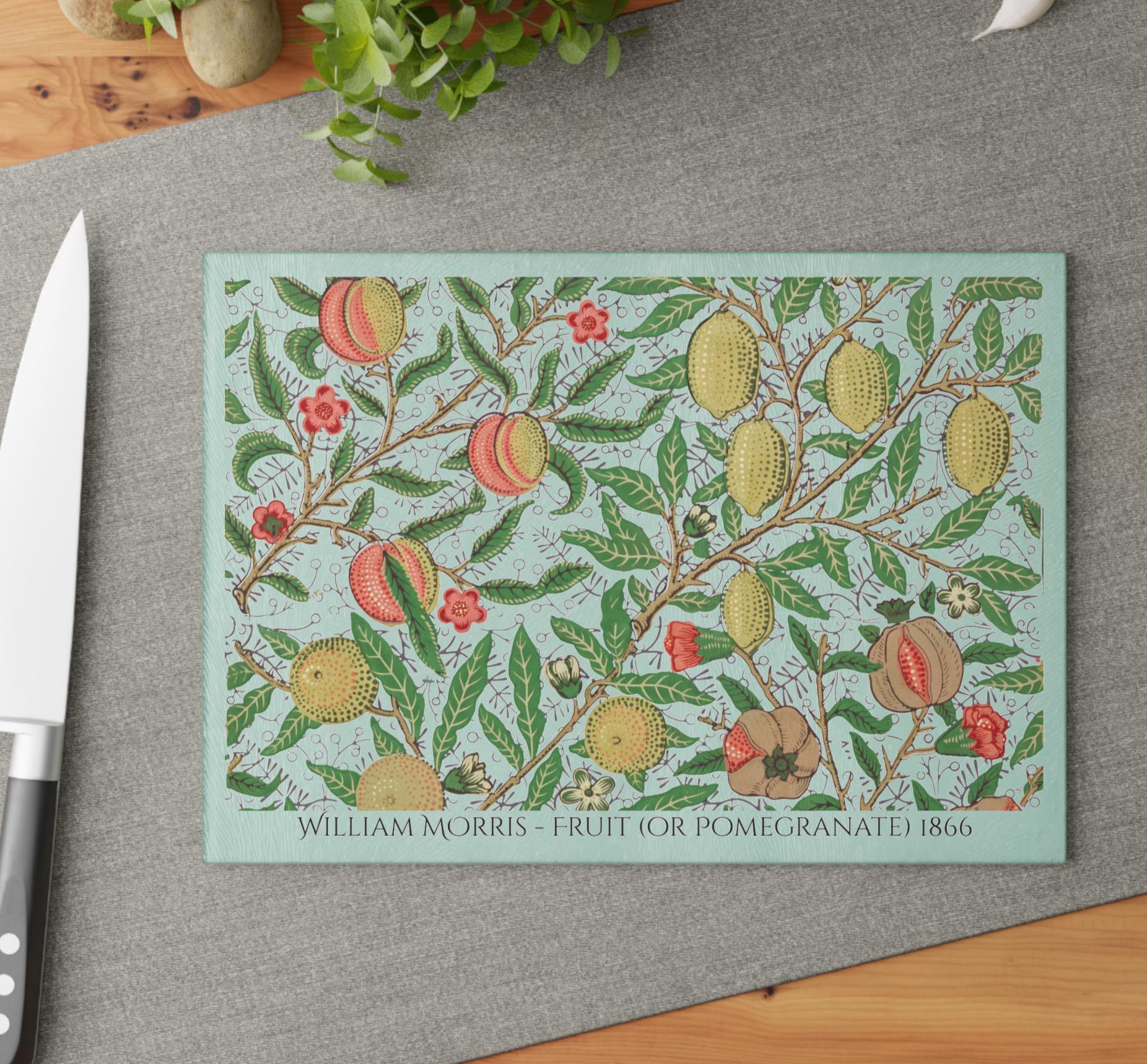 The Leonardo Collection William Morris Fruit Boterschotel – Keramiek, Tijdloos Design, Perfect Voor Aan Tafel Of Als Decoratie