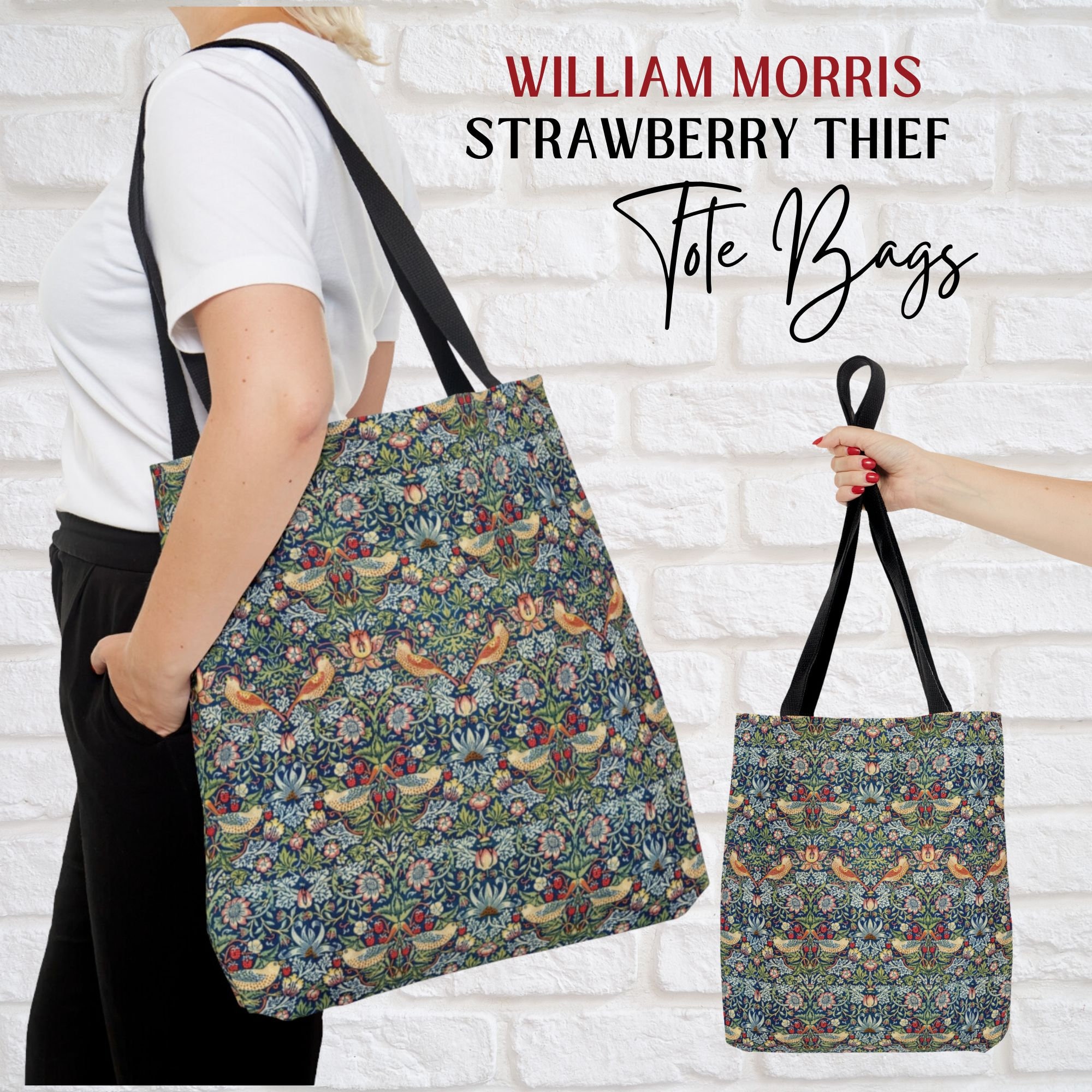 William Morris Tote Bags - Etsy