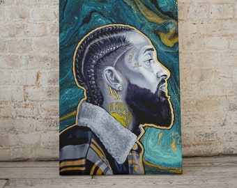 Canvas Print - Nipsey Hussle - Liquify