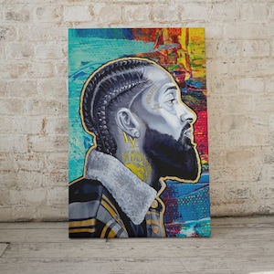 Canvas Print - Nipsey Hussle - Abstract