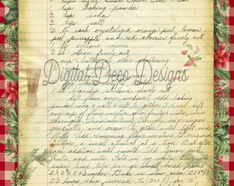 Farmhouse Christmas Rice Paper - Etsy