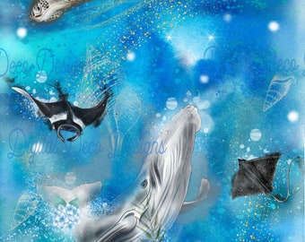 DigitalDecoDesignsCo - Decoupage Paper for Crafts,scrapbooks,home Decor ...
