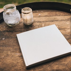 Digital Video Book Album -  HD screen Linen Cover with Plain Cover