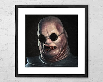 Butterball - Hellraiser - Malarstwo - Plakat filmowy - Clive Barker - Sztuka grozy - Dekoracja horroru - Film grozy - Cenobite - Dekoracja na Halloween