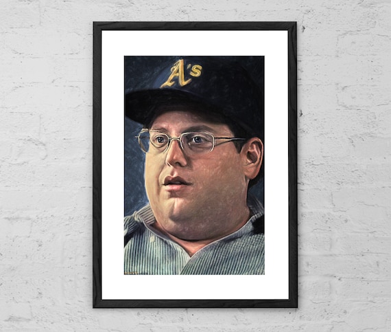 Nu Geometri Registrering Jonah Hill as Peter Brand in Moneyball Painting Art Print - Etsy